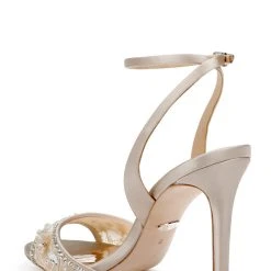 Badgley Mischka Tazana Stiletto Sandal -Badgley Mischka shop TAZANA MP6318 PRLNUD 3 40174.1644968032