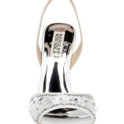Badgley Mischka Tazana Stiletto Sandal -Badgley Mischka shop TAZANA MP6318 WHTSAT 4 54638.1644968032