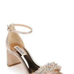 Badgley Mischka Teela Block Heel Sandal