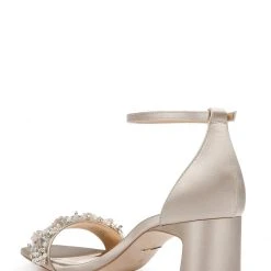 Badgley Mischka Teela Block Heel Sandal -Badgley Mischka shop TEELA MP6320 PRLNUD 3 11018.1644968048