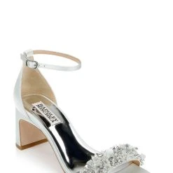 Badgley Mischka Teela Block Heel Sandal -Badgley Mischka shop TEELA MP6320 SFBLRD 1 72957.1673487756