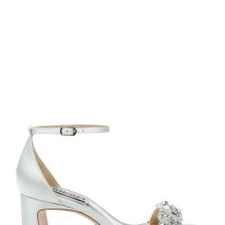 Badgley Mischka Teela Block Heel Sandal -Badgley Mischka shop TEELA MP6320 SFBLRD 2 06947.1644968048