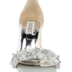 Badgley Mischka Teela Block Heel Sandal -Badgley Mischka shop TEELA MP6320 SFBLRD 4 26118.1644968048