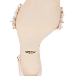 Badgley Mischka Teja Embellished Drama Sandal -Badgley Mischka shop TEJA MP6322 SFTBLS 6 68301.1644968067