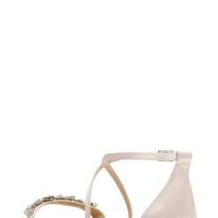 Jewel Badgley Mischka Tessy Wide-Width Satin Evening Sandal -Badgley Mischka shop TESSY JW2313 CHMSAT 2 BACK VIEW 57274.1625727275