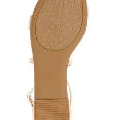 Jewel Badgley Mischka Tessy Wide-Width Satin Evening Sandal -Badgley Mischka shop TESSY JW2313 CHMSAT 6 BOTTOM VIEW 74179.1625727275