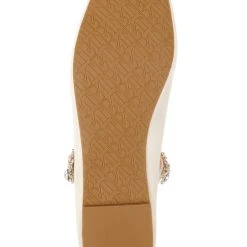 Badgley Mischka Tevin Satin Mary Jane Flat -Badgley Mischka shop TEVIN MP6335 IVRSAT 6 21032.1644968119