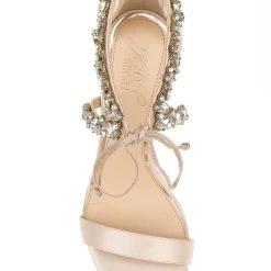 Jewel Badgley Mischka Thamar Crystal Strappy Block Heel -Badgley Mischka shop THAMAR JW2317 CHMSAT 5 TOP VIEW 15478 70403.1609890022