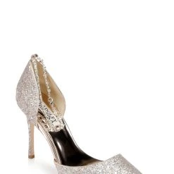 Badgley Mischka Tierra Two-Piece Pump -Badgley Mischka shop TIERRA MP6342 PLTFAB 1 27720.1644968154