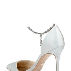 Badgley Mischka Tierra Two-Piece Pump -Badgley Mischka shop TIERRA MP6342 SFBLRD 3 07664.1644968154