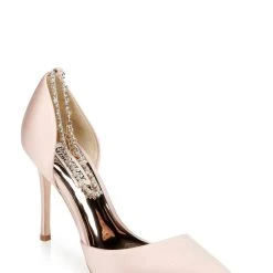 Badgley Mischka Tierra Two-Piece Pump -Badgley Mischka shop TIERRA MP6342 SFTBLS 1 07806.1644968154