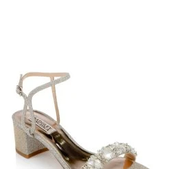 Badgley Mischka Tanessa Block Low Heel Sandal -Badgley Mischka shop Tanessa MP6306 PLTTXL 1 08420.1647467219