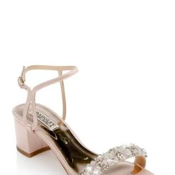 Badgley Mischka Tanessa Block Low Heel Sandal -Badgley Mischka shop Tanessa MP6306 SFTBLS 1 77364.1647467219
