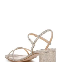 Badgley Mischka Ultima Block Heels -Badgley Mischka shop ULTIMA MP6402 PALGLD 3 58449.1652901329