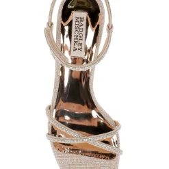 Badgley Mischka Ultima Block Heels -Badgley Mischka shop ULTIMA MP6402 PALGLD 5 20267.1652901329
