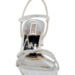 Badgley Mischka Ultima Block Heels -Badgley Mischka shop ULTIMA MP6402 SILTXR 4 62189.1652901329