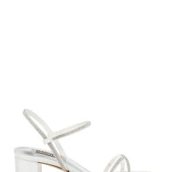 Badgley Mischka Ultima Block Heels -Badgley Mischka shop ULTIMA MP6402 WHTRBN 2 95250.1652901329