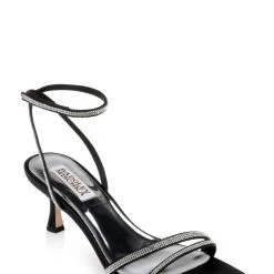 Badgley Mischka Ultra Kitten Heels -Badgley Mischka shop ULTRA MP6403 BLKSAT 1 11140.1657580505