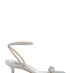 Badgley Mischka Ultra Kitten Heels -Badgley Mischka shop ULTRA MP6403 SILTXR 2 92780.1657580506