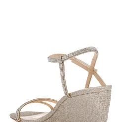 Badgley Mischka Unity Wedge Heels -Badgley Mischka shop UNITY MP6404 PALGLD 3 87595.1652901368