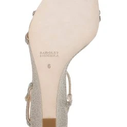 Badgley Mischka Unity Wedge Heels -Badgley Mischka shop UNITY MP6404 PALGLD 6 62935.1652901368