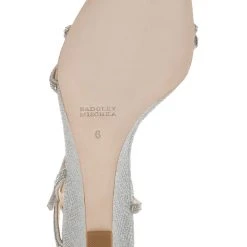Badgley Mischka Unity Wedge Heels -Badgley Mischka shop UNITY MP6404 SILTXR 6 43461.1652901368