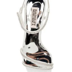 Badgley Mischka Unity Wedge Heels -Badgley Mischka shop UNITY MP6404 WHTRBN 5 71203.1652901368