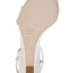 Badgley Mischka Unity Wedge Heels -Badgley Mischka shop UNITY MP6404 WHTRBN 6 07534.1652901368
