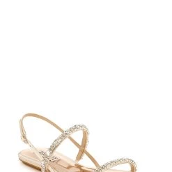 Badgley Mischka Zandra Embellished Strappy Sandal 26 Badgley Mischka Zandra Embellished Strappy Sandal -Badgley Mischka shop ZANDRA MP5406 IVRSAT 1 FRONT VIEW 13375 56825.1667409709