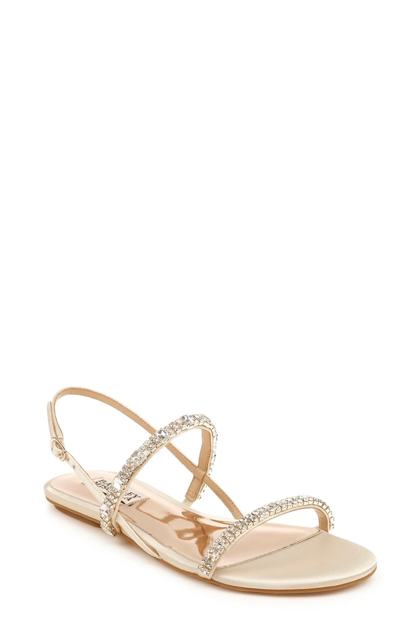 Badgley Mischka Zandra Embellished Strappy Sandal 9 Badgley Mischka Zandra Embellished Strappy Sandal - Image 7