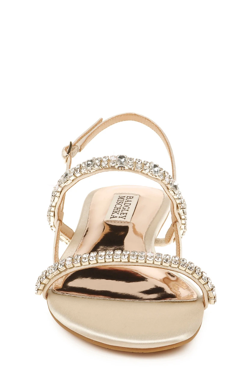 Badgley Mischka Zandra Embellished Strappy Sandal 12 Badgley Mischka Zandra Embellished Strappy Sandal - Image 10