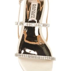 Badgley Mischka Zandra Embellished Strappy Sandal 30 Badgley Mischka Zandra Embellished Strappy Sandal -Badgley Mischka shop ZANDRA MP5406 IVRSAT 5 TOP VIEW 25789 31884.1626830531