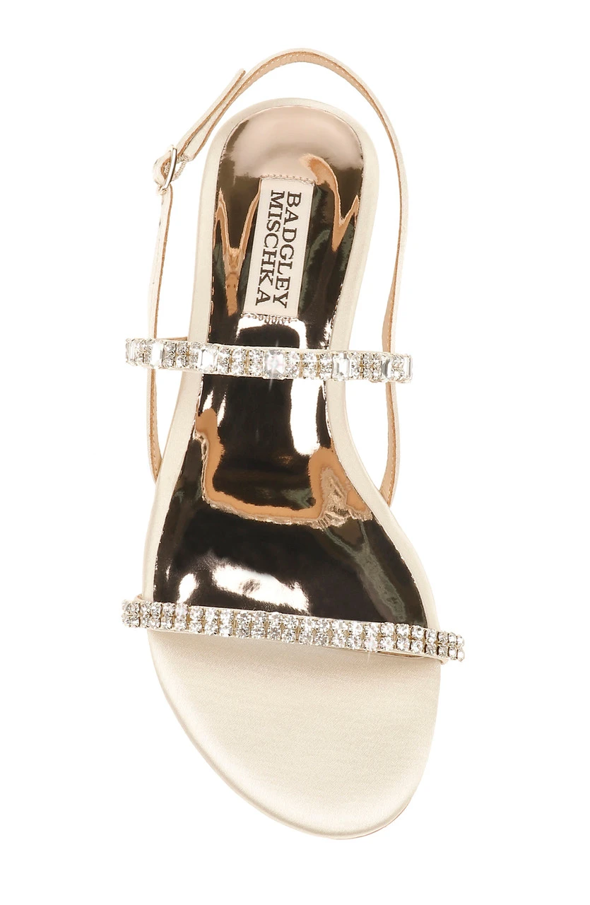 Badgley Mischka Zandra Embellished Strappy Sandal 13 Badgley Mischka Zandra Embellished Strappy Sandal - Image 11