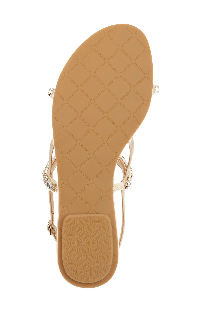 Badgley Mischka Zandra Embellished Strappy Sandal 14 Badgley Mischka Zandra Embellished Strappy Sandal - Image 12