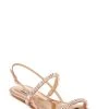 Badgley Mischka Zandra Embellished Strappy Sandal