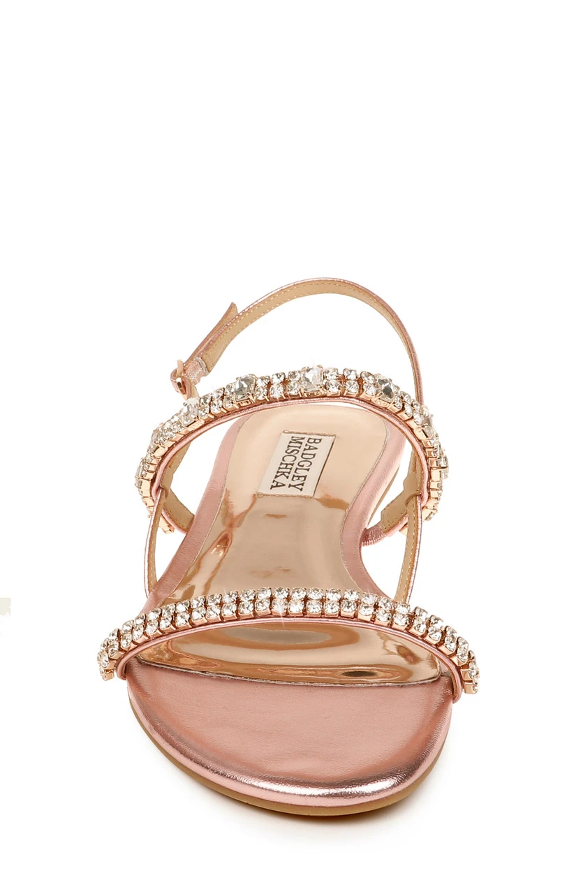 Badgley Mischka Zandra Embellished Strappy Sandal 6 Badgley Mischka Zandra Embellished Strappy Sandal - Image 4