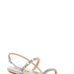 Badgley Mischka Zandra Embellished Strappy Sandal 32 Badgley Mischka Zandra Embellished Strappy Sandal -Badgley Mischka shop ZANDRA MP5406 SILLEA 1 FRONT VIEW 89931 21769.1626830531