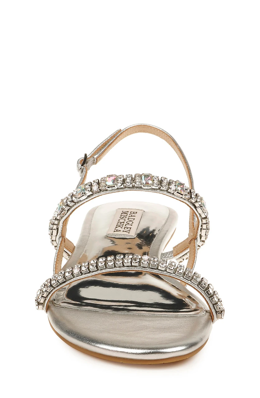 Badgley Mischka Zandra Embellished Strappy Sandal 18 Badgley Mischka Zandra Embellished Strappy Sandal - Image 16