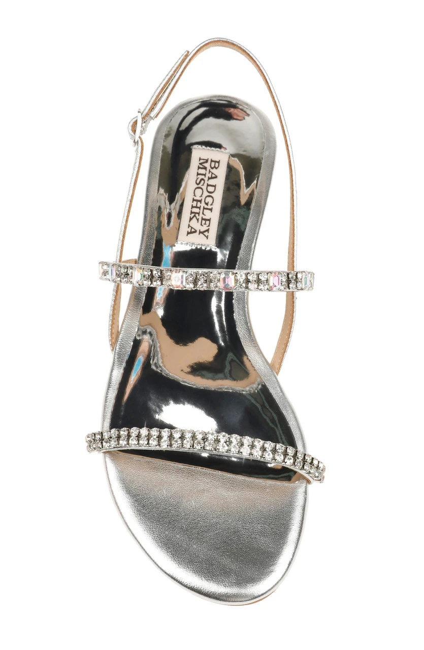 Badgley Mischka Zandra Embellished Strappy Sandal 19 Badgley Mischka Zandra Embellished Strappy Sandal - Image 17