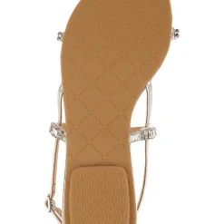 Badgley Mischka Zandra Embellished Strappy Sandal 37 Badgley Mischka Zandra Embellished Strappy Sandal -Badgley Mischka shop ZANDRA MP5406 SILLEA 6 BOTTOM VIEW 78526 60499.1626830531