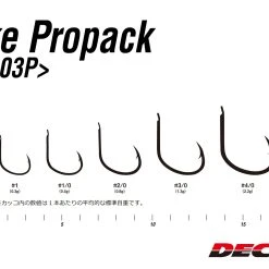 Pike Hook - Decoy - AS-03P Pro Pack 12 Pike Hook - Decoy - AS-03P Pro Pack -Badgley Mischka shop as 03p 04size scaled
