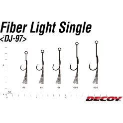 Assist Hook - Decoy - DJ-97 Fiber Light Single -Badgley Mischka shop assist hook decoy dj97 fiber light single 814896