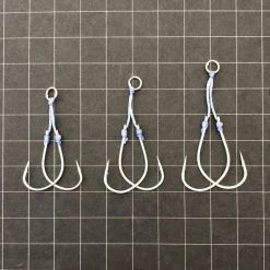 Assist Hook - Vanfook - STA-15 SWIFTER SUPER LIGHT JIGGING TWIN ASSIST -Badgley Mischka shop assist hook vanfook sta 15 swifter super light jigging twin assist 292306
