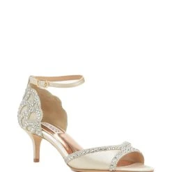 Badgley Mischka Gillian Ankle Strap Evening Shoe