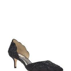 Badgley Mischka Ginny Pointed Toe D'Orsay Evening Shoe -Badgley Mischka shop ginny black.1200.1 23791 91760.1624953064