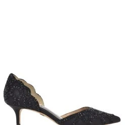 Badgley Mischka Ginny Pointed Toe D'Orsay Evening Shoe -Badgley Mischka shop ginny black.1200.2 51739 34222.1609294719