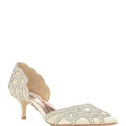 Badgley Mischka Ginny Pointed Toe D'Orsay Evening Shoe