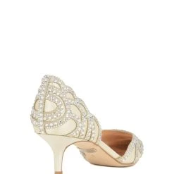 Badgley Mischka Ginny Pointed Toe D'Orsay Evening Shoe -Badgley Mischka shop ginny iv.1200.3 95739 49330.1624953064