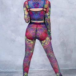 Badinka Vibeology Mesh 2 Piece Shrug Top -Badgley Mischka shop il fullxfull.3975358865 7ev4