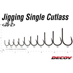 Single Hook - Decoy - JS-2 Jigging Single Cutlass -Badgley Mischka shop single hook decoy js2 jigging single cutlass 578701